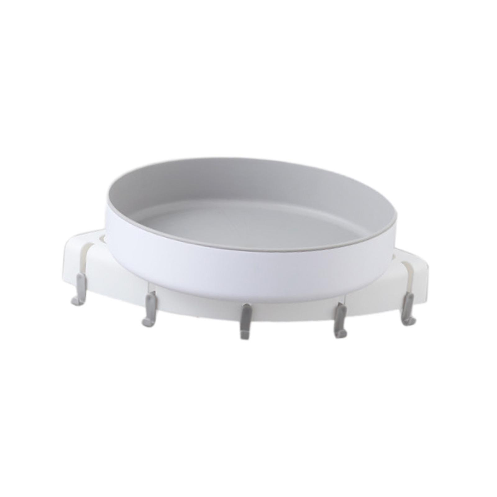 Rotating Storage Rack Strong Removable Tray Cabinet Wall Mounted Shower Rack