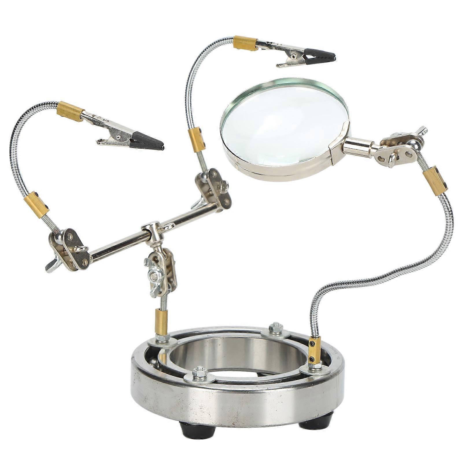 Helping Hands Soldering Station Third Hand Welding Tool For Electronics Repair Assembly