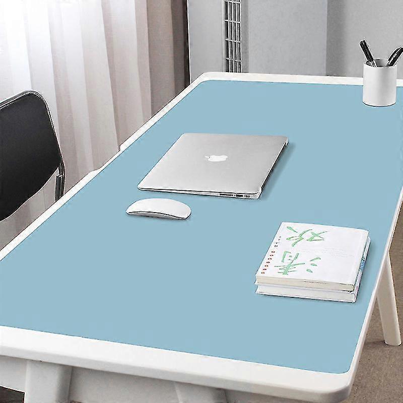 Double-side Portable Large Mouse Pad Gamer Waterproof PU Leather Desk Mat Computer Mousepad Keyboard Table Cover