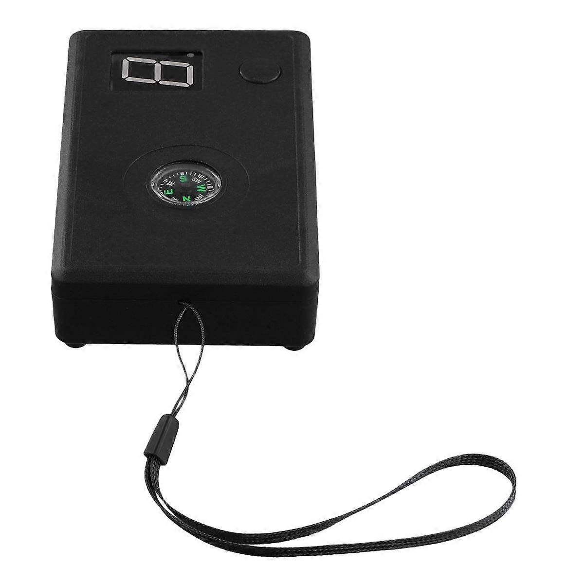 Worship Counter with Compass Smart Rakat Counter Multi-Function Portable Counter Black