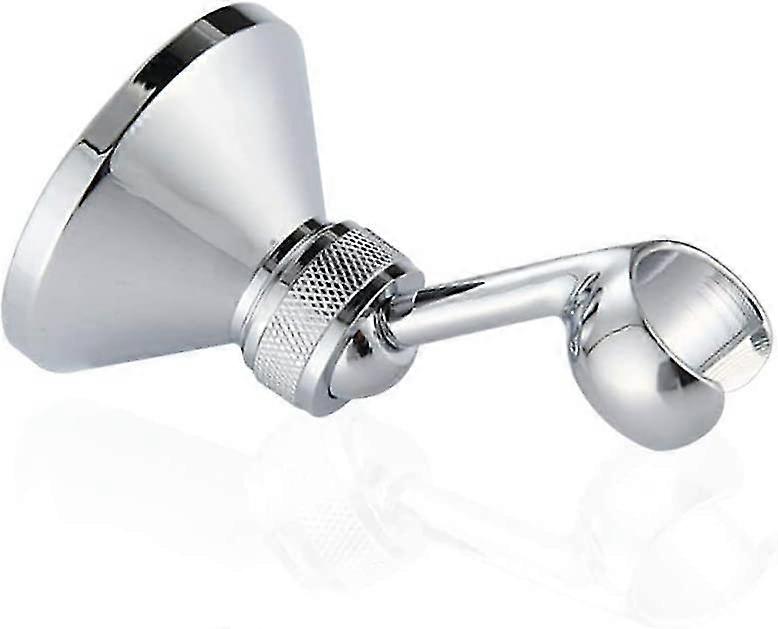 Handheld Shower Holder, Adjustable Wall Mount Chrome Chrome Bracket for Shower Head