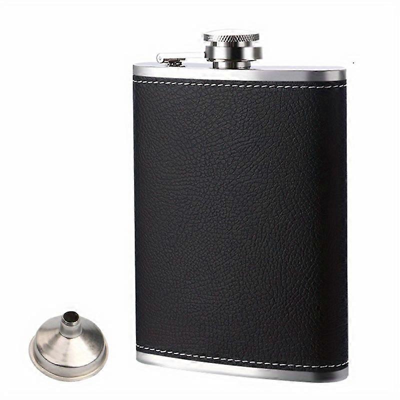 8oz Hip Flask, Stainless Steel Liquor Flask, Portable Drinking Bottle, For Scotch Bourbon, Whisky, Cognac, Vodka, Gin Tequila Liquor, Travel Accessori