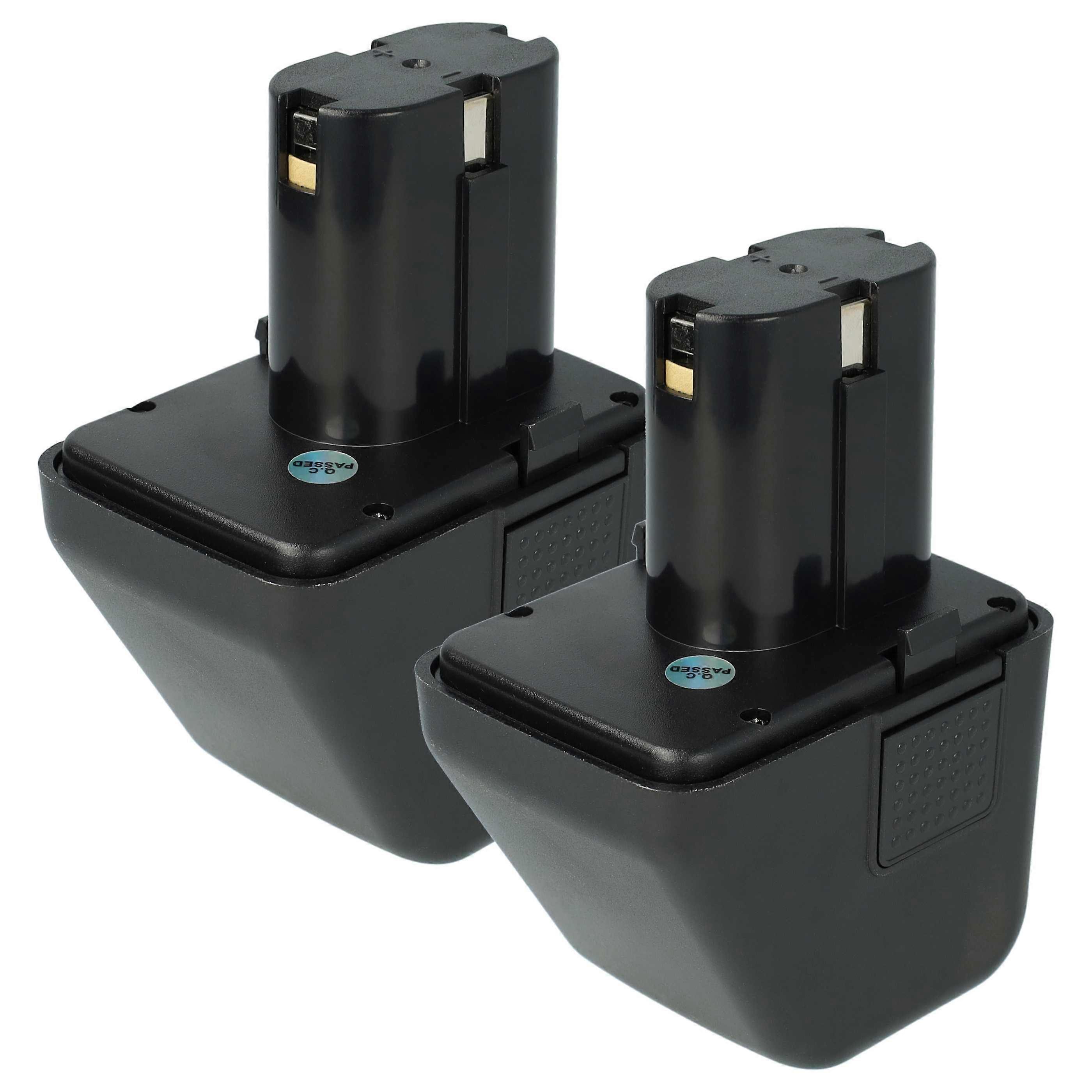 EXTENSILO 2x Akku kompatibel mit Gesipa Punchbird 12 V Werkzeug, Blindniet-Setzgerät (3500 mAh, NiMH, 12 V)