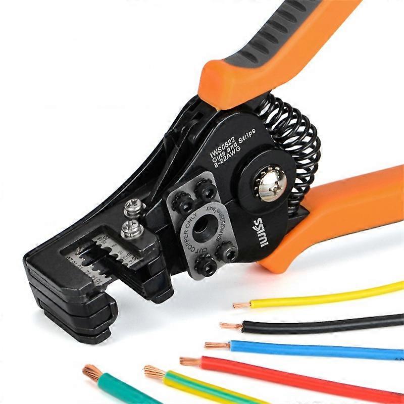 Automatic Stripping Pliers Wire Stripper Multi-function Electrician Wire Cutters 035-8mm Wire Cable Stripper Hand Tools