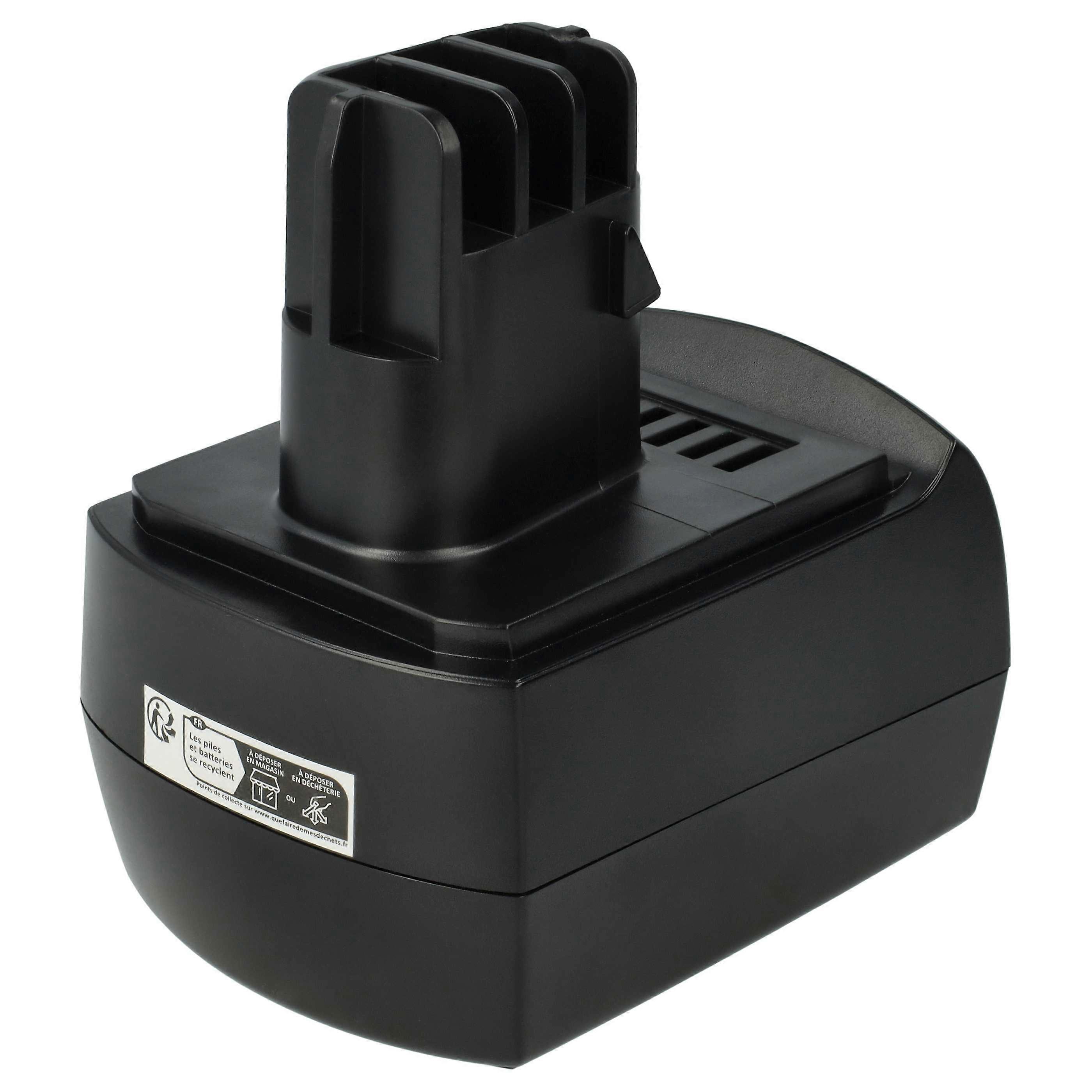 vhbw-accu compatibel met Metabo BS 9.6 pulse, BST 9.6 pulse, BST 9.6, BS 9.6 tool (3300 mAh, NiMH, 9.6 V)