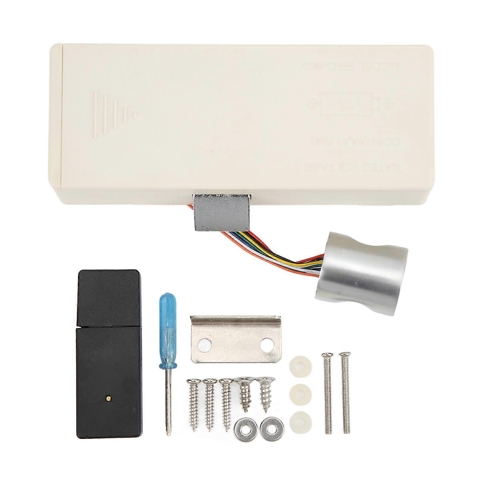 Drawer Fingerprint Lock 20 Fingerprints 0.3s Response Time Intelligent Electronic For Wardrobe Bookcase Cupboard