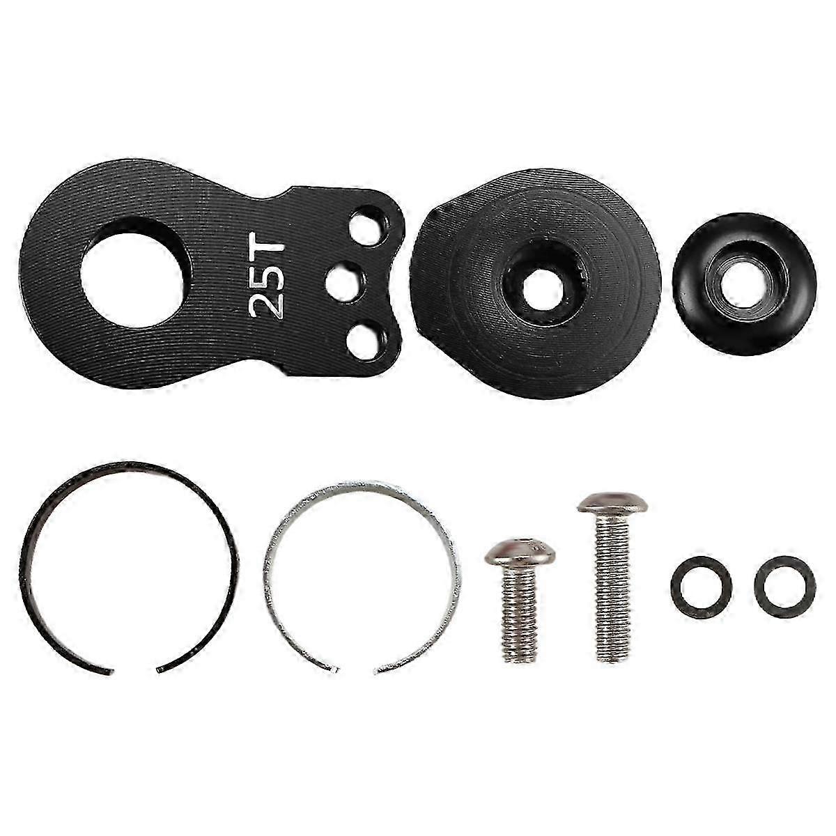 25T Lenkung Servo Arm Horn 3 Loch für RC Crawler Auto Großes Drehmoment Digital Servo Upgrade Teile Blac