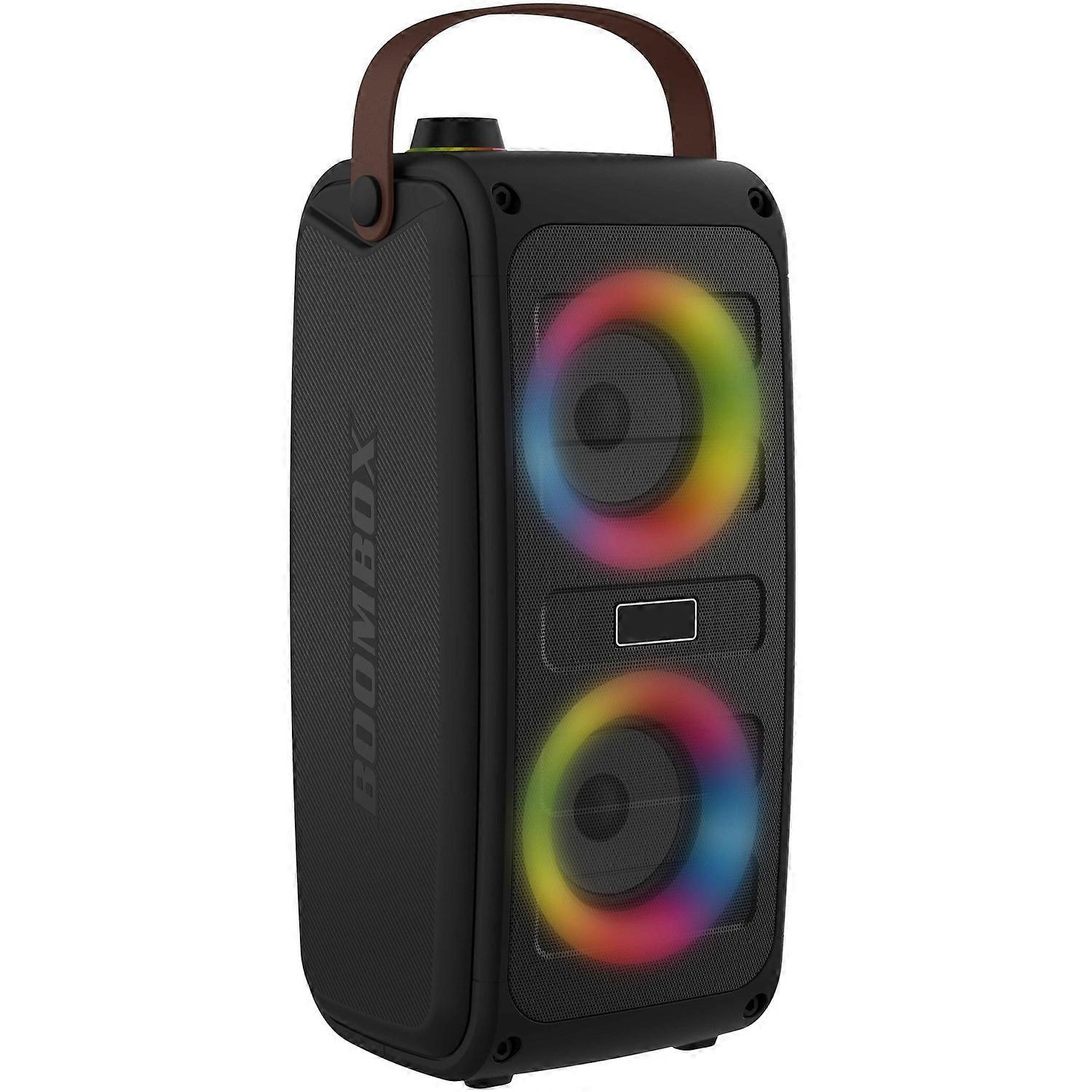Draagbare Bluetooth-luidspreker batterij en lichtopbrengst