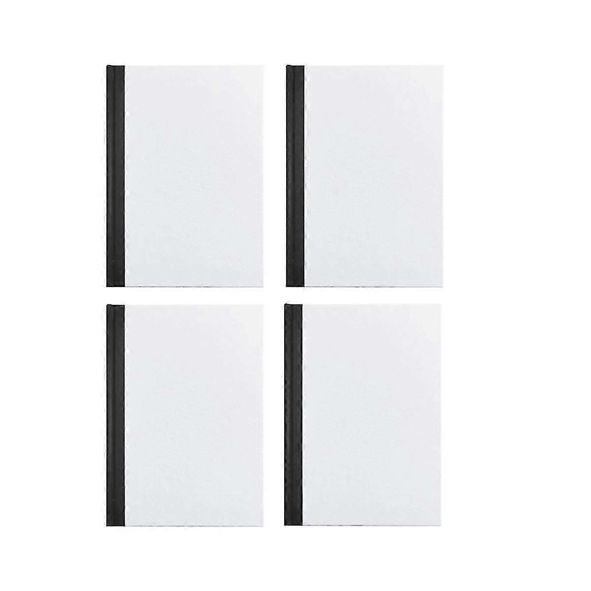 4Pcs Sublimation Blank Notebook A5(215X145mm )100 Sheets Notebook Sublimation Notebook for School