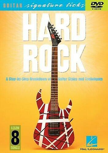 Hard Rock Guitar Styles and Techniques DVD (2006) cert E - Region 2
