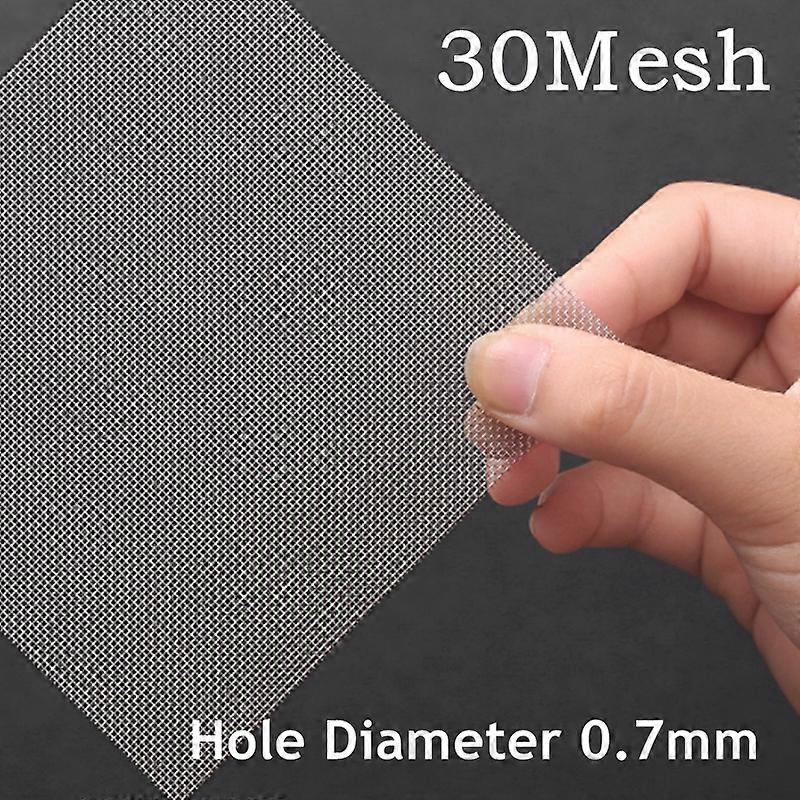 100x50cm 304 Stainless Steel Mesh Filter Net Metal Front Repair Fix Mesh Filtration Woven Wire Screening Sheet Screening filter