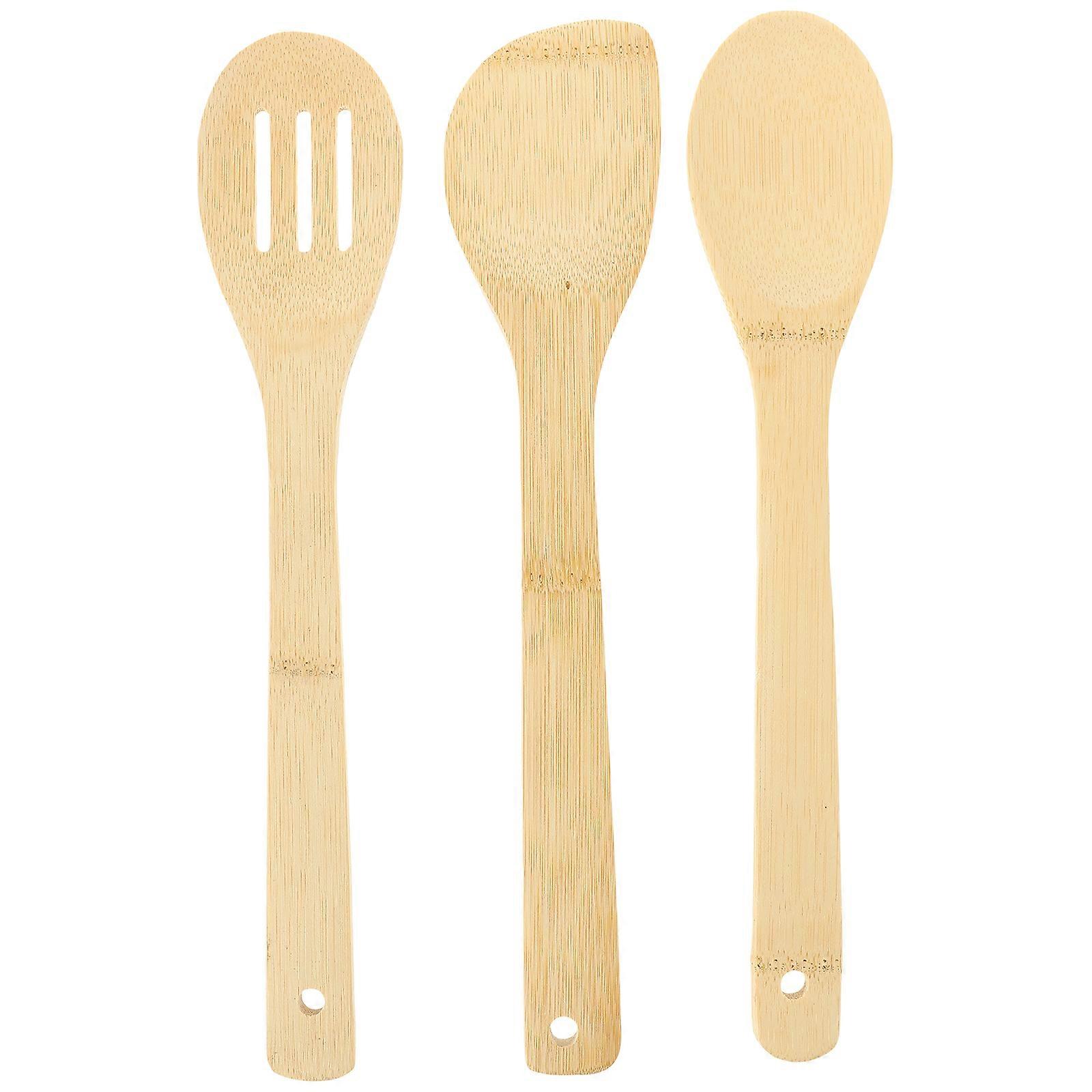3pcs Multi-function Cooking Spatula Heat Resistant Spatula for Non Stick Cookware