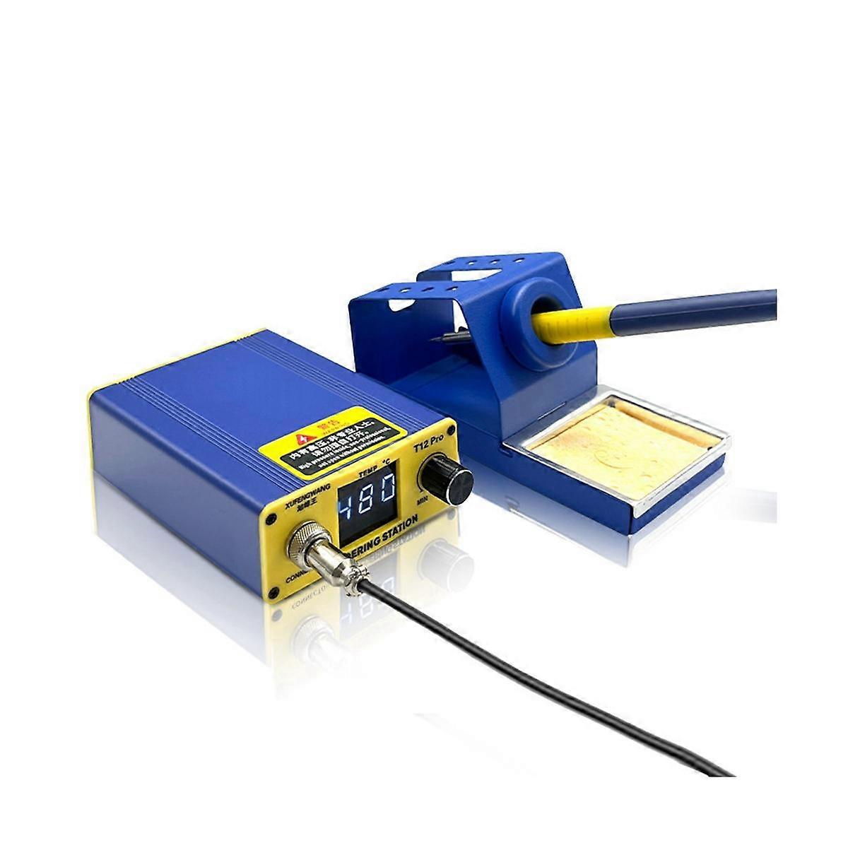 T12 Pro Portable Solder Station LED Digital Thermostat Soldering Station Soldering Repair Tool 220