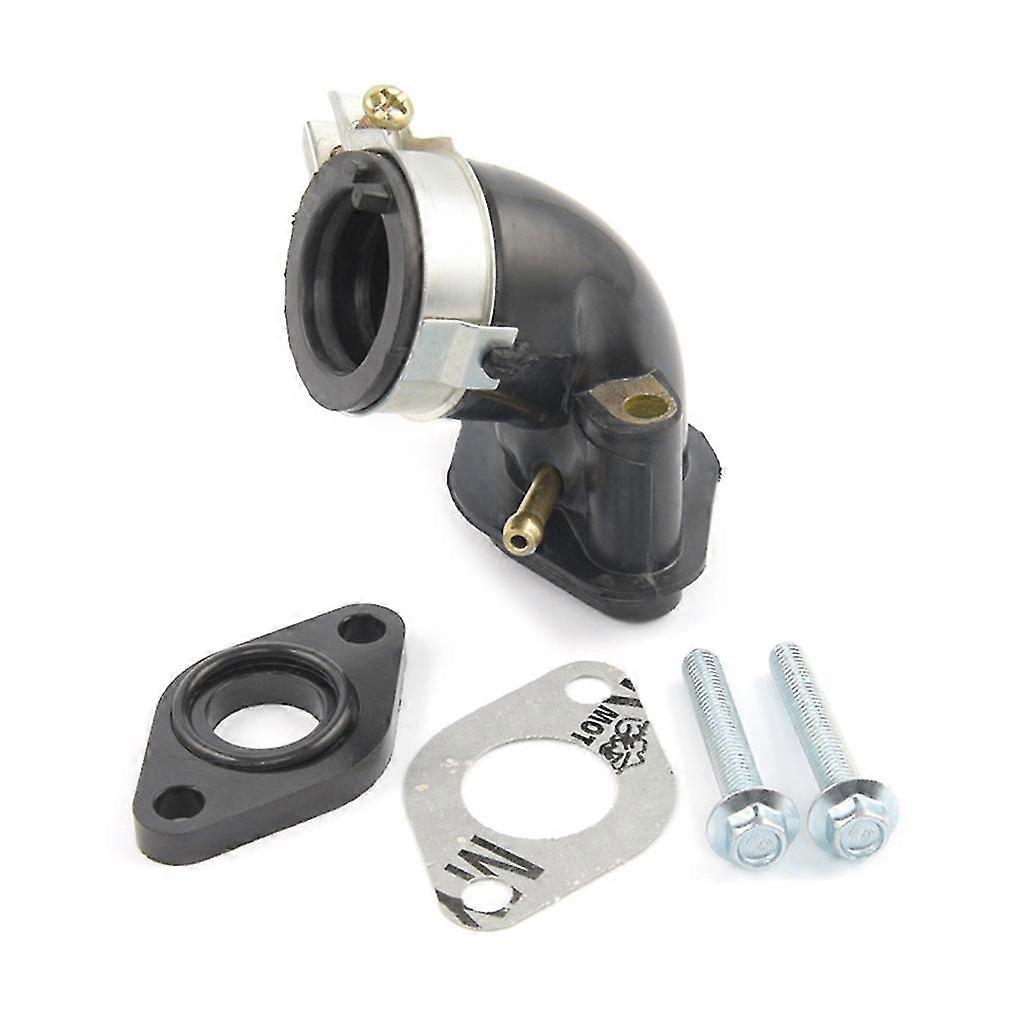 Carburetor Interface Rubber Adapter Intake Manifold Fit For Gy6 Engine 50 50cc