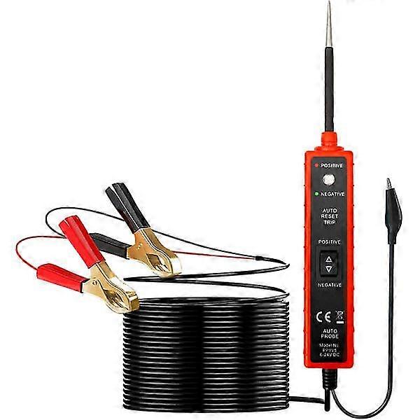 Automotive Electrical Circuit Tester Em285 6-24v Dc Car System Tester, Model: Red 2