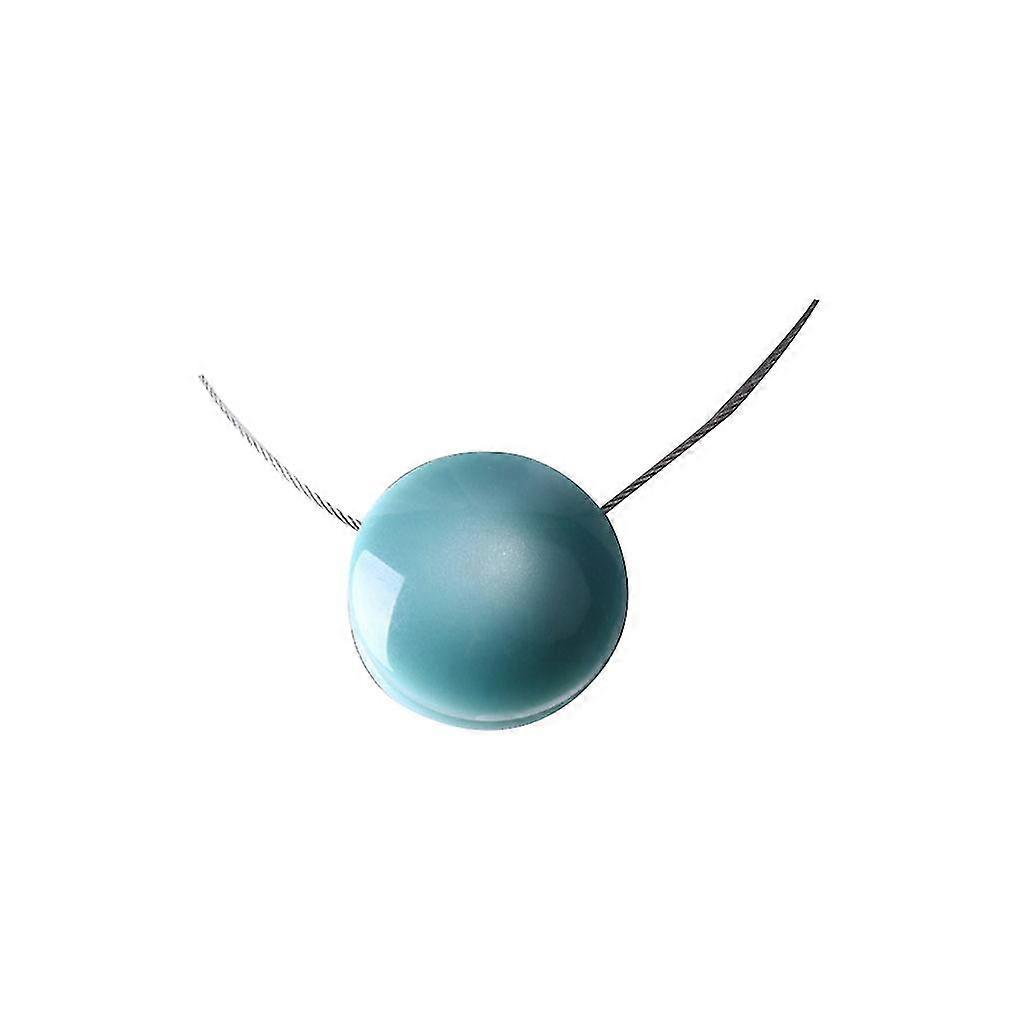 1pc Round Cat-eye Resin Magnetic Curtain Tieback Candy Color Hemispherical Chain