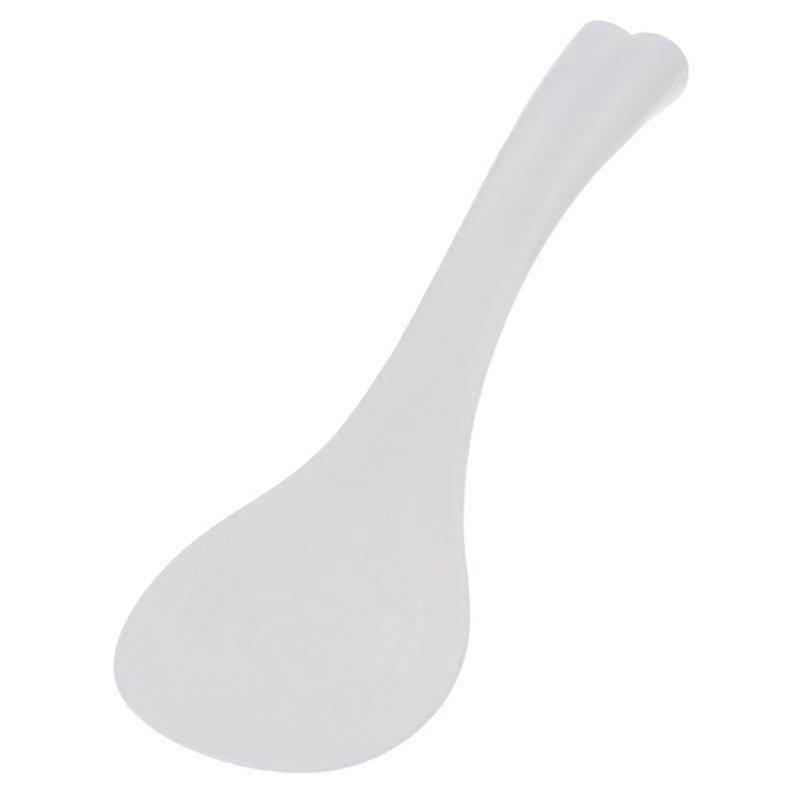 Plastic Heart-Shaped Handle Spoon Non Stick Rice Paddle Spoon Standing Ladle Creative Household Kitchen Tool