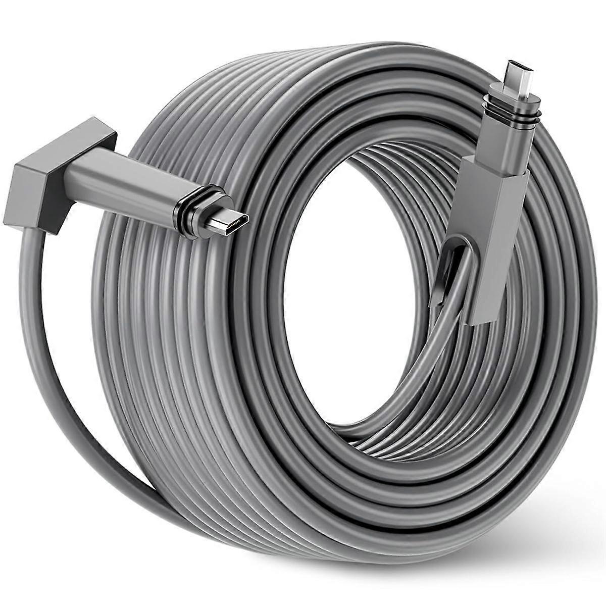 For V2/Gen2 Router Cable Extension Web Replacement Plug and Dish for Satellite Cable Repair 23M(75F
