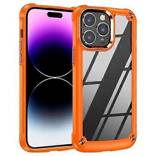 For iPhone 15 Pro Max TPU + PC Lens Protection Phone Case