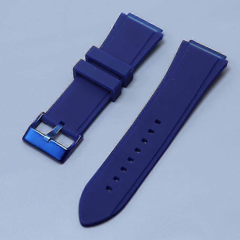Bracelet de montre en caoutchouc de silicone adapté au bracelet de