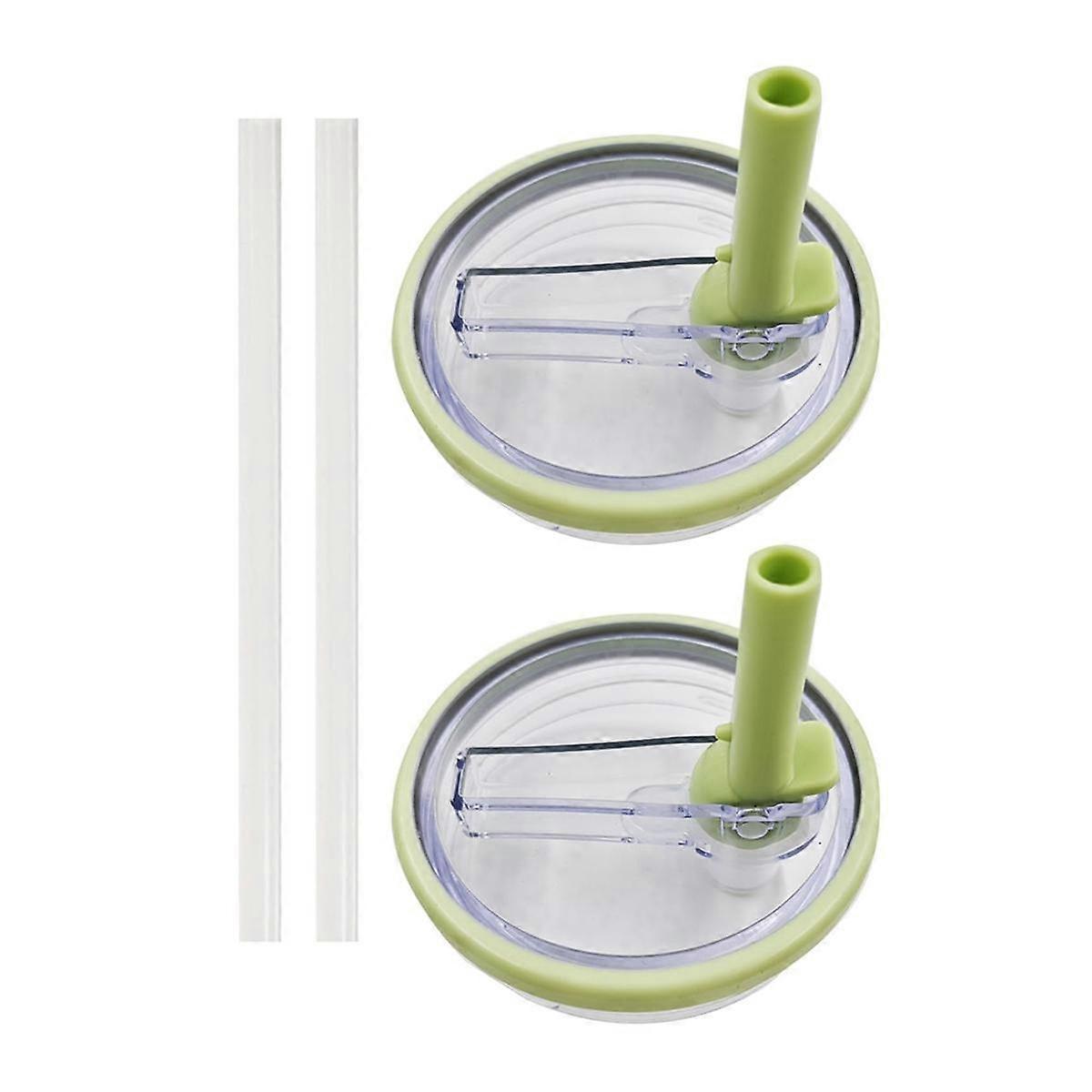 40oz Replaceble Tumbler Flip Straw Lid for Quencher Straw Lid Replacement Fit for HydroJug Traveler