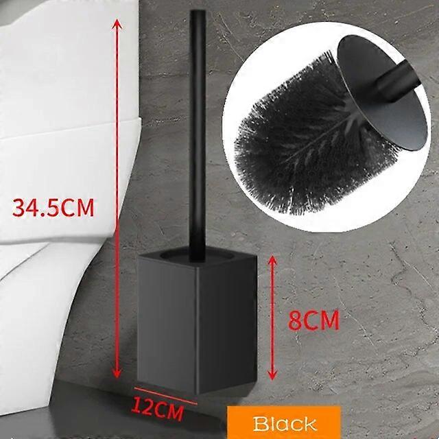 WC-harja wc-pidike kylpyhuonetarvikkeet Creative seinälle asennettava alumiiniseoksesta valmistettu wc-harja wc-harjapidikesarja