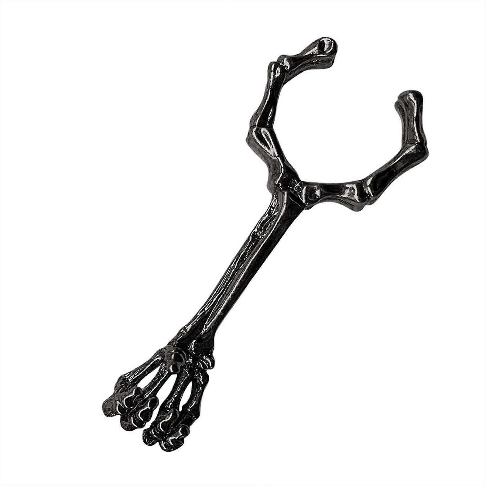 Holder Elegant Finger Holder,Skeleton And Hand-Shaped Holder For Lady And Gentleman, Protects From Burns And Stains
