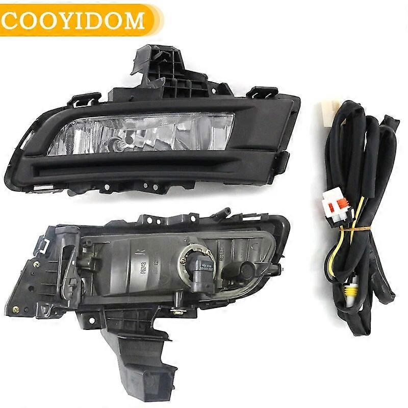 2PCS 1 Pair Car Front Bumper Fog Light Anti-Fog Light For Mazda 3 M3 2003 2004 2005 2006 2007 2008 2009 car-styling
