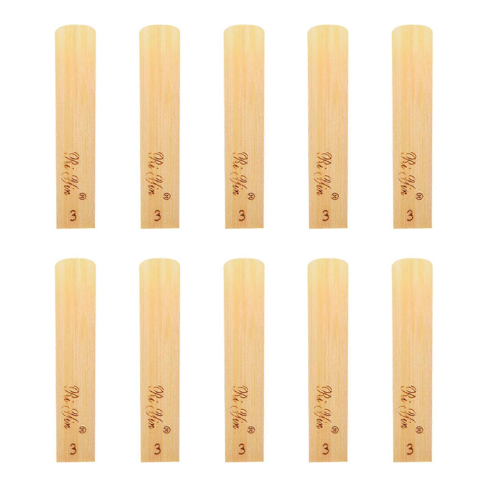 10pcs Practice Tone Strength 2.0 2.5 3.0 Beginner Clarinet Reeds