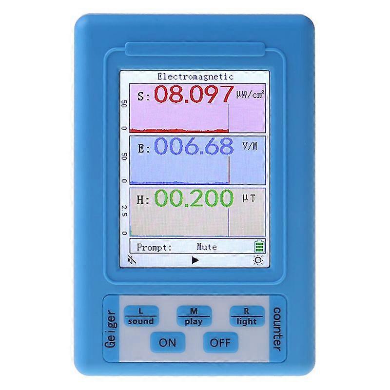 High Frequency Electromagnetic Radiation Detector Professional Radiation Tester