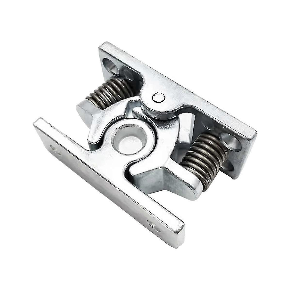1pcs Spring Loaded Door Easy Lock Stop Catch Release Clamp Double Roller Catch (mp-4)