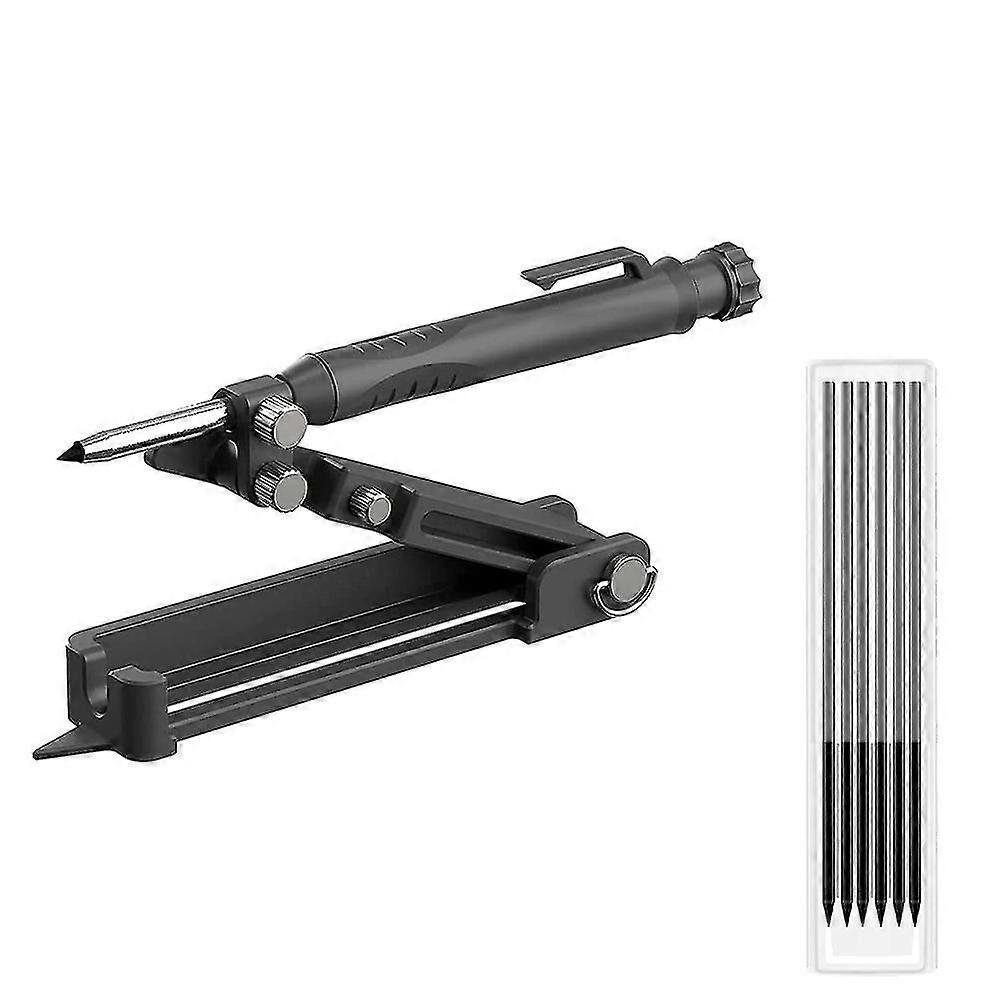 Multi-function Scribing Tool Pencil,adjustable Precise Scriber Linetool,diy Woodworking Scribe Gauge