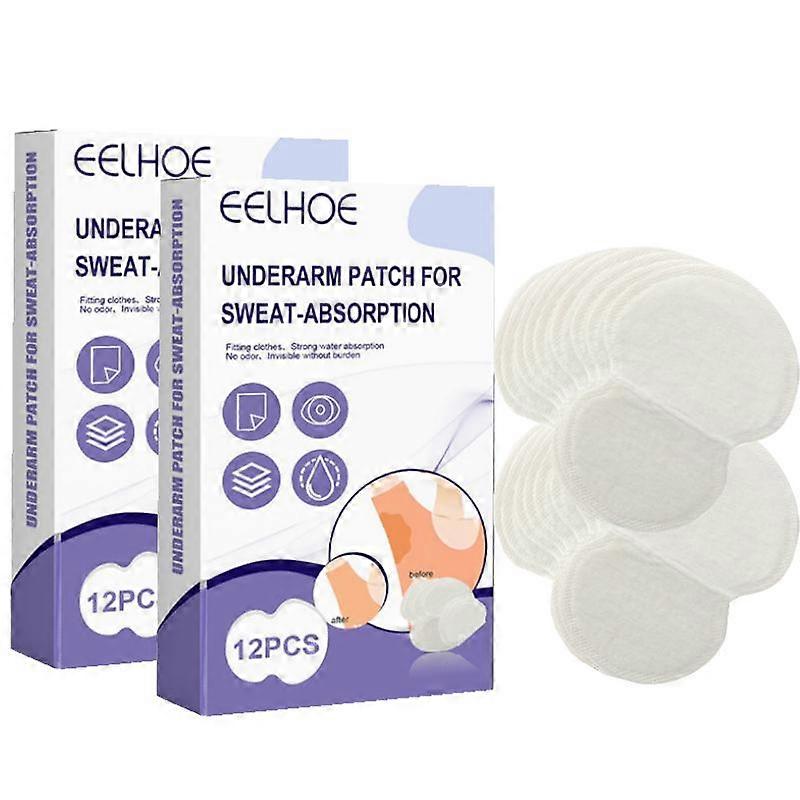 24x Sweat Pad Antiperspirant Underarm Armpit Guard Sheet Shield Fresh Single Use