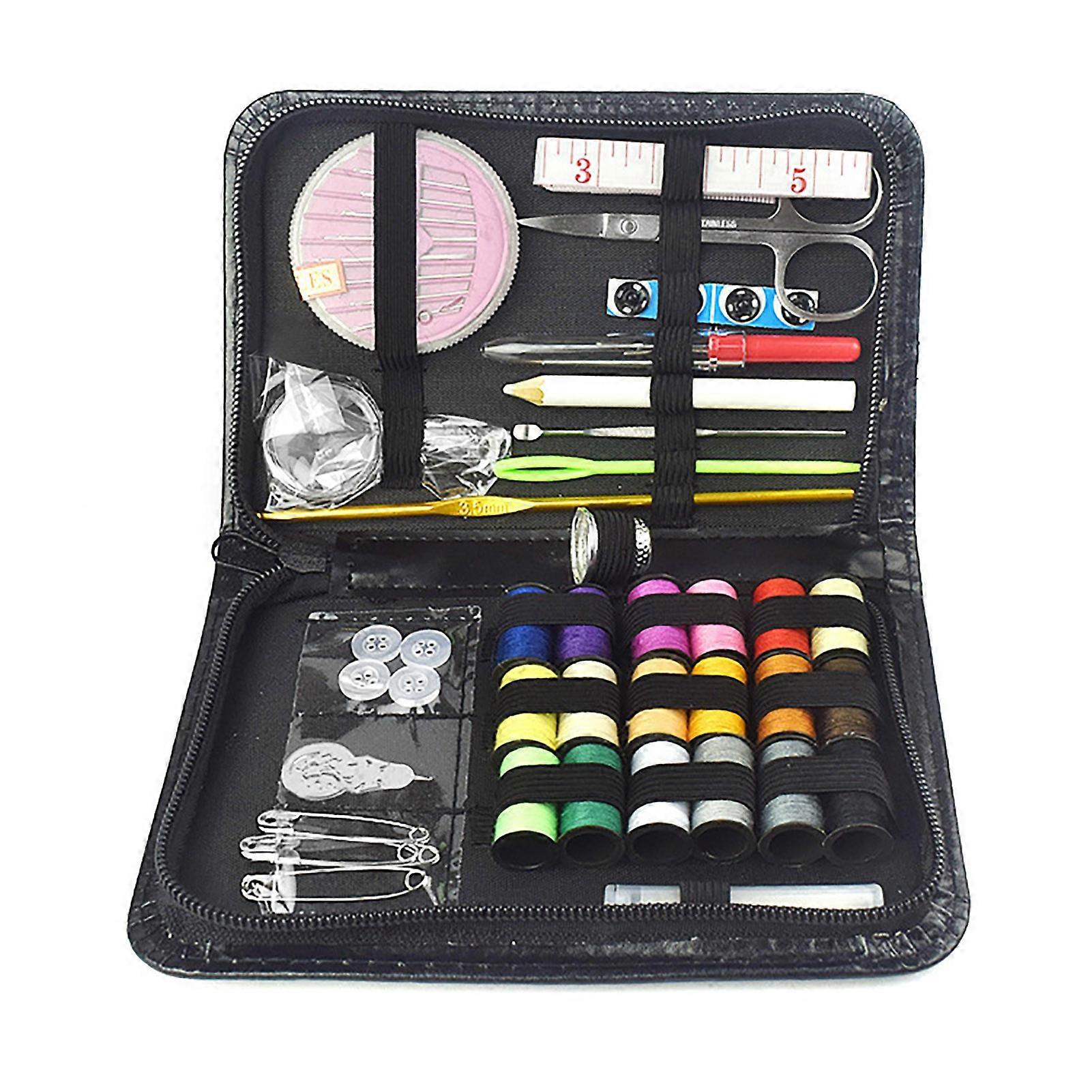 1 Set Sewing Kit Wide Application Exquisite Wire All in One Easy to Carry Sewing Set for Clothes