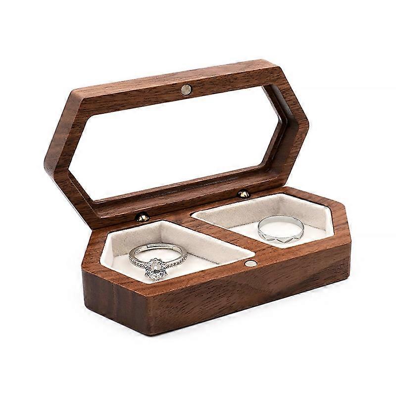 Wood Ring Box for Wedding Ceremony