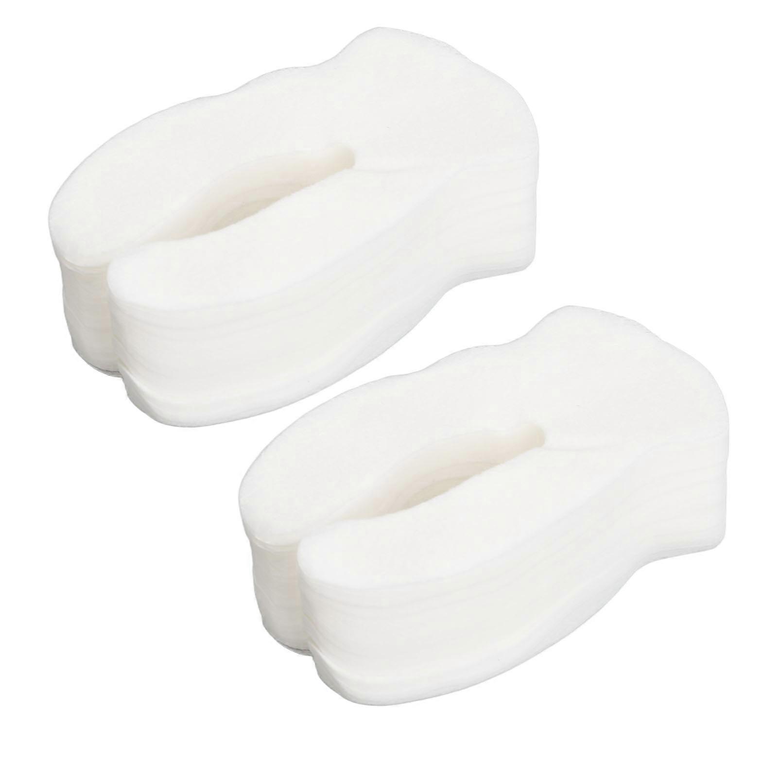 200pcs Disposable Under Eye Mask Sheet U Shape Good Water Retention Cotton Eye Compressed Mask Sheet