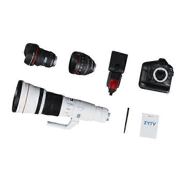 2x1/6 Digital Single Lens Reflex Camera Set Model Toys for 12'' Action Figure