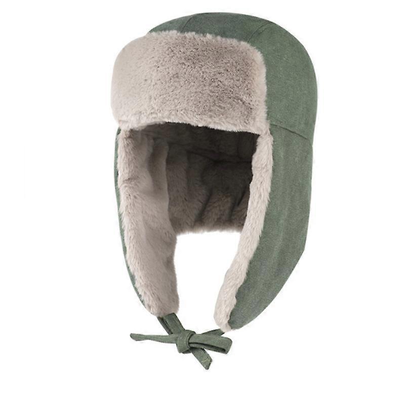 MIMIGO Winter Trapper Hat for Men ,Trooper Russian Hat Ear Flaps ,Ushanka Hat