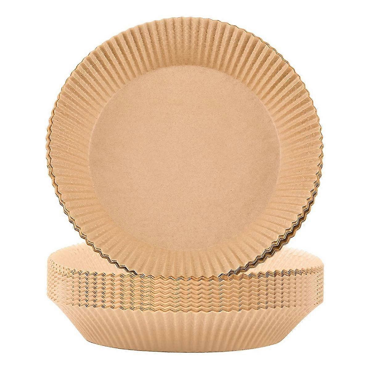 100pcs Air Fryer Parchment Paper Liners Unperforated Parchment Paper