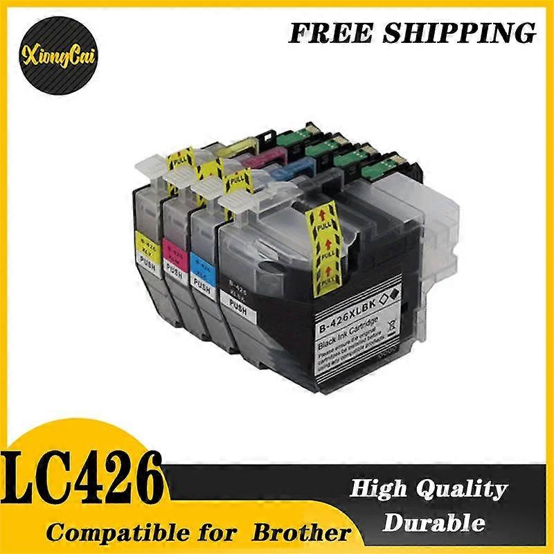 1set Συμβατό για αδελφό LC426 LC426XL μελάνι εκτυπωτή MFC-J4335DW MFC-J4340DW
