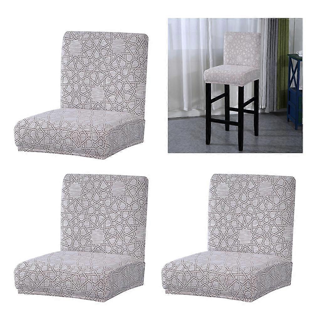 3x Spandex étkezőszék fedelek Stretch Bárpult