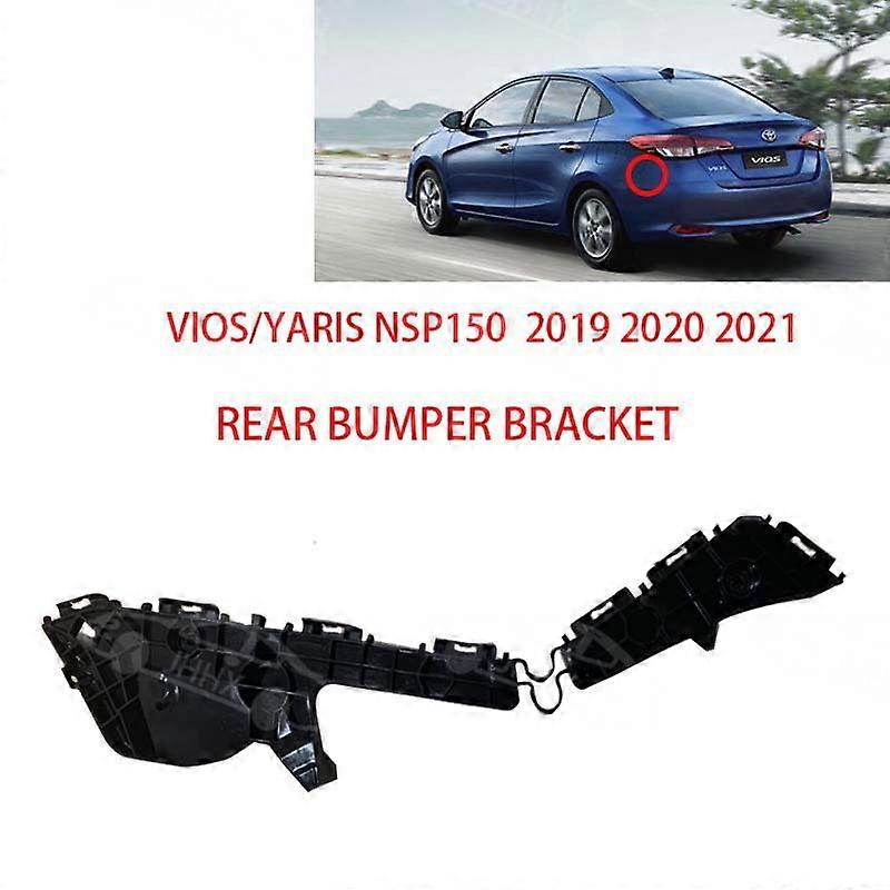 Compatible Yaris 2019 2020 2021 Rear Bumper Bracket Rear Bumper Fixed Bracket