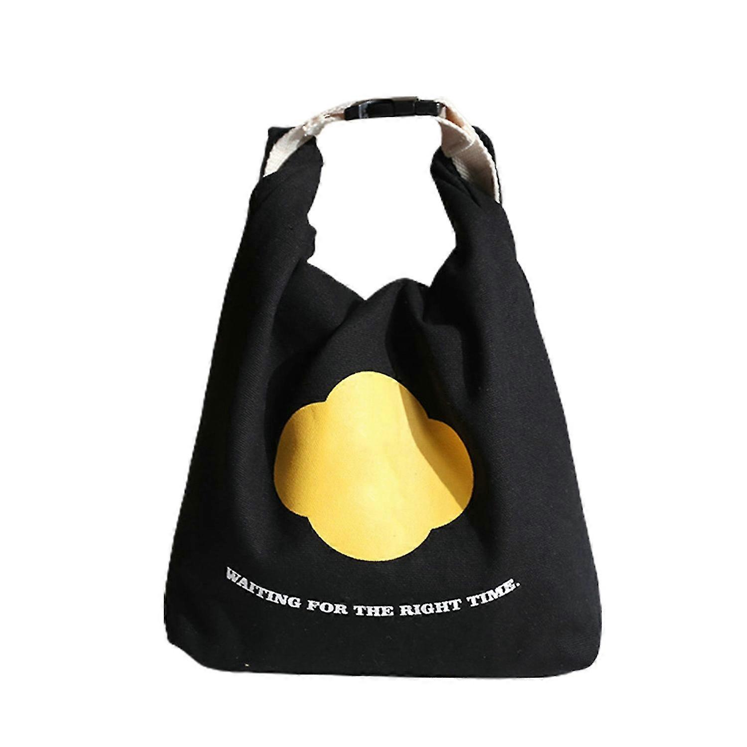 OuZhan Bento Bag com Handle Buckle Design Forte Load-bearing Estilo coreano Outdoor Picnic Lunch Box