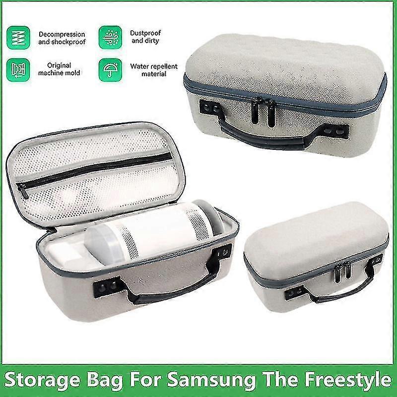 Samsung The Freestyle Projector Hard Case - The Freestyle 360 Smart Portable Projector - Full Protection - Travel Bag