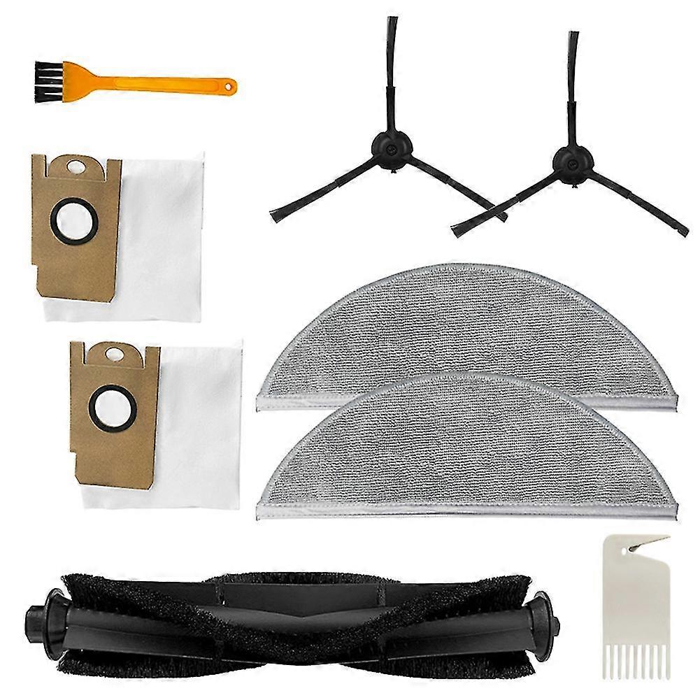 9pcs Replaceable Accessories Hepa Filters Dust Bag Side Main Brush