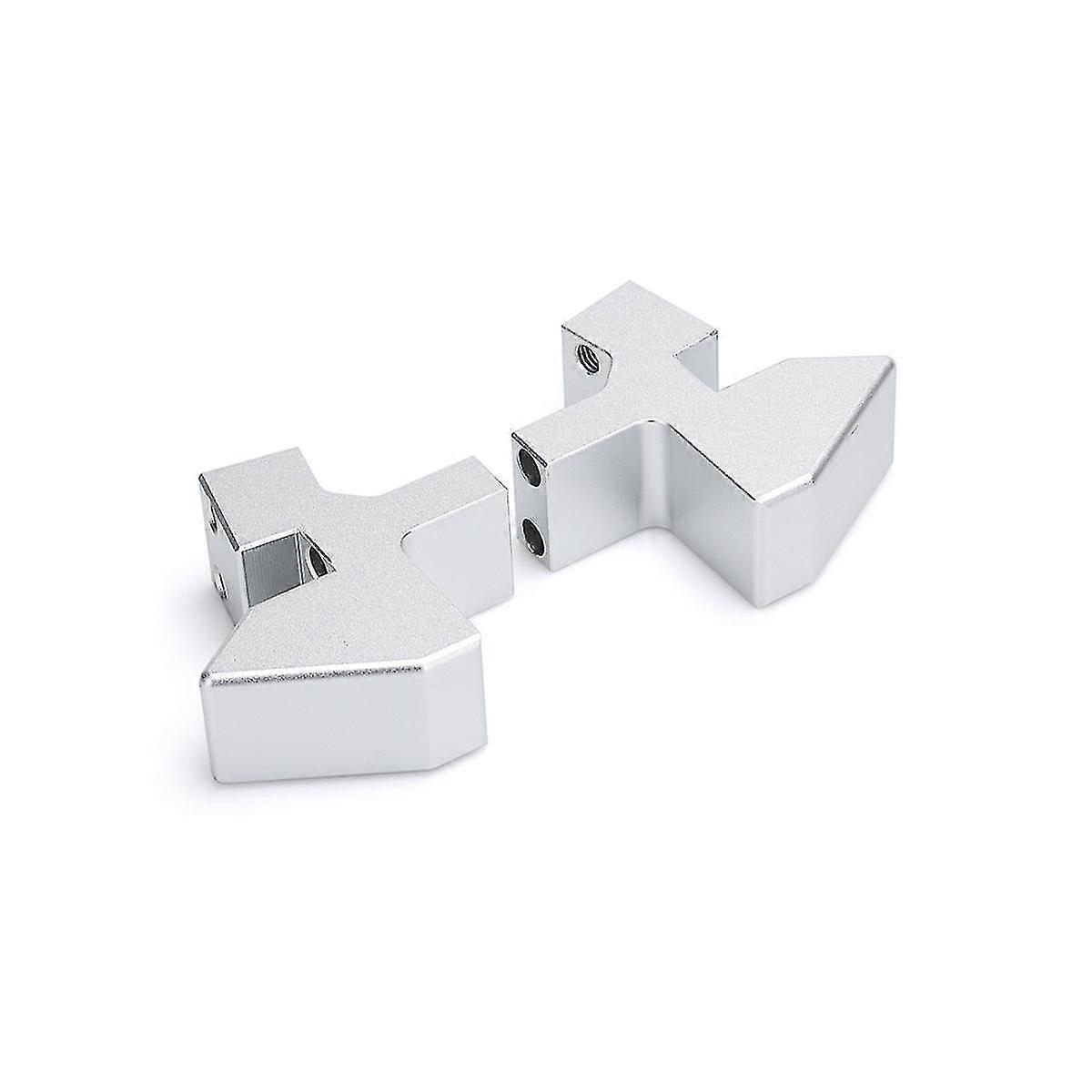 Motorcycle Accessories Rear Footrest Extend Lowering Foot Pegs Footpegs Rest For 2.0(silver)