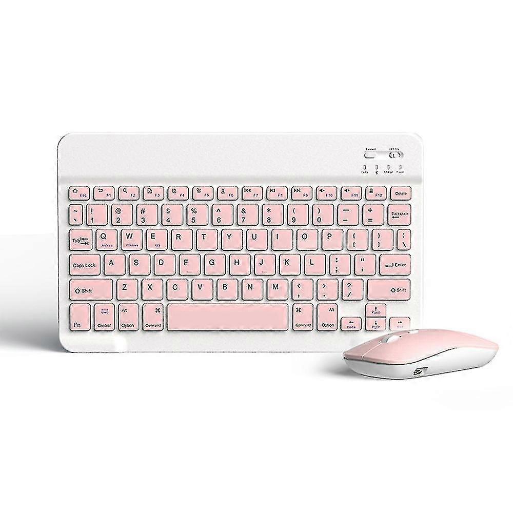 Wireless Bluetooth Keyboard Mouse Set For Tablet iPad IOS Android Windows