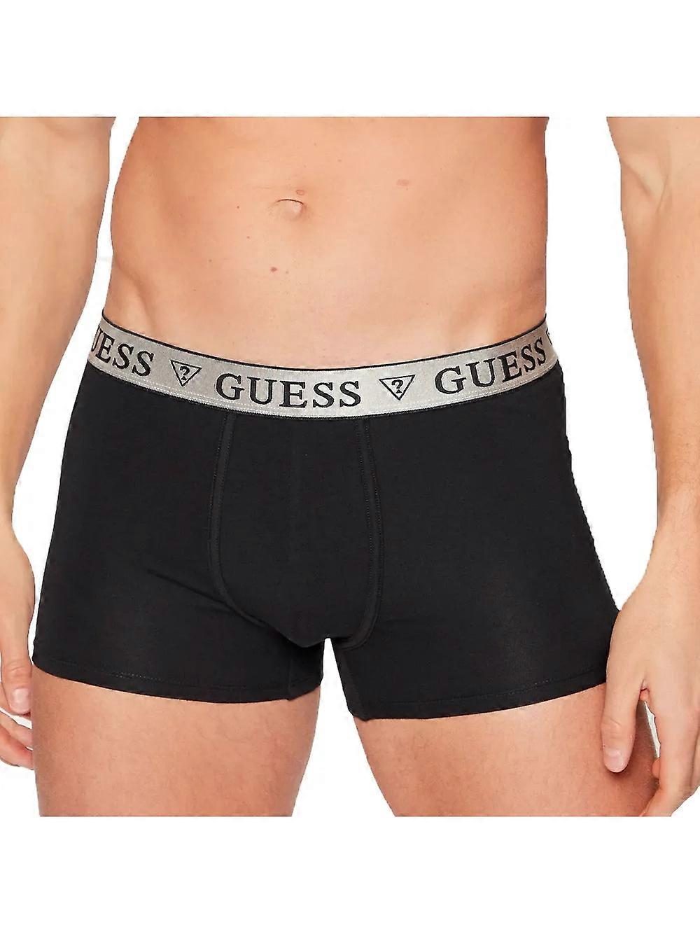 Guess Triangle G Jersey Pack T Shirt Men Black