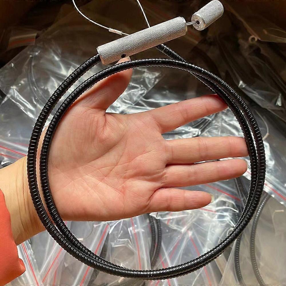 Automatic door opening tool, flexible snake -shaped traction rope 1m