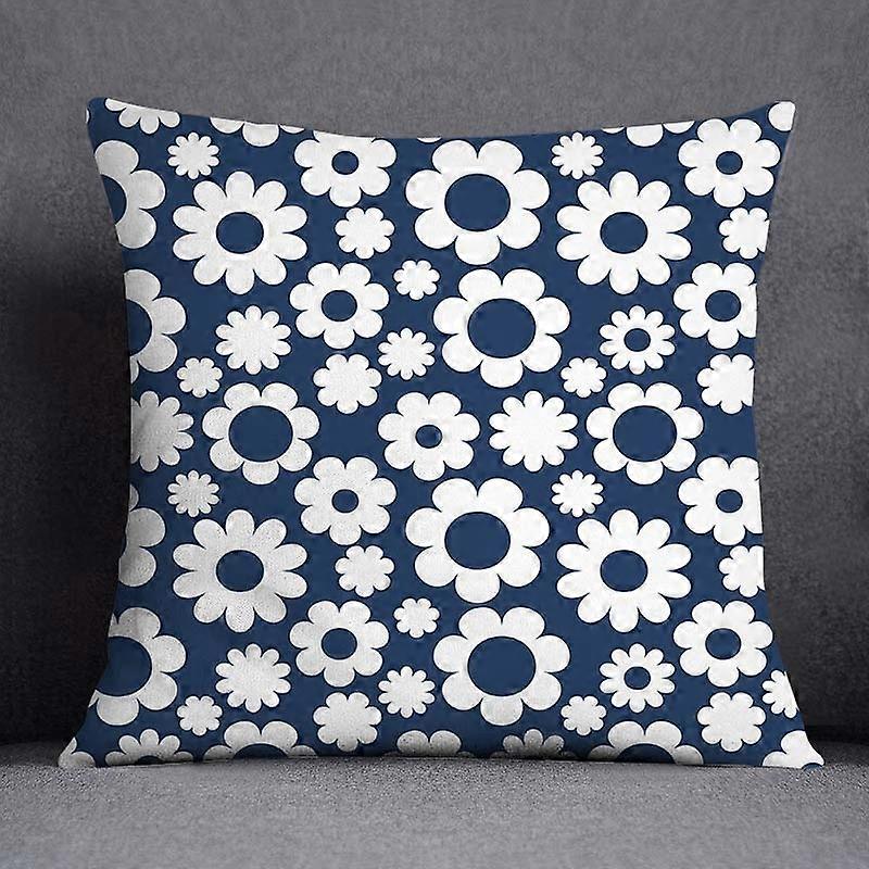 Pillowcase Square Pattern Style-921 Bedroom Sofa Car Cushion Cover Pillowcase